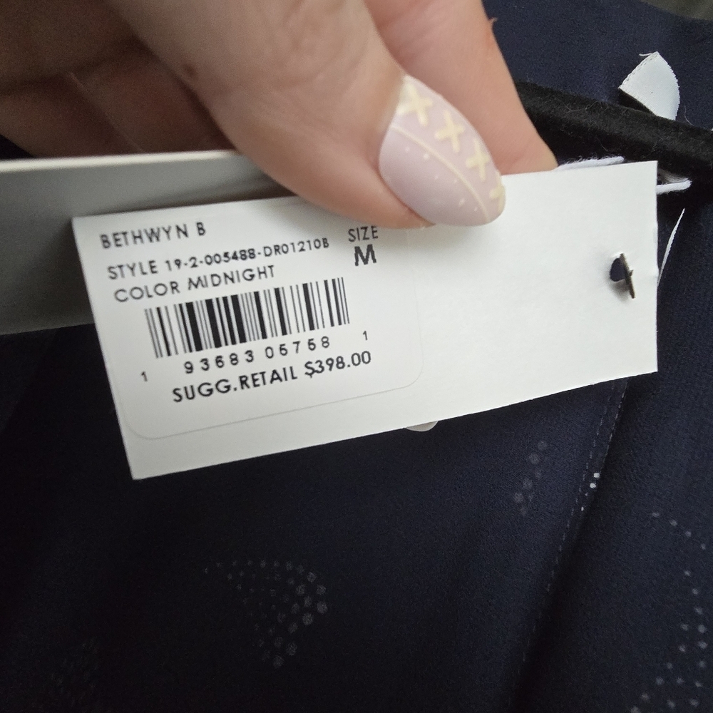 Joie Bethwyn Silk Heart-Print Wrap Dress - Picture 12 of 13